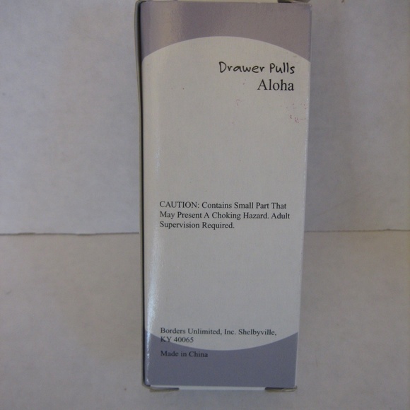 Borders Unlimited Aloha Resin Drawer Pull/Hook NW - Picture 3 of 5